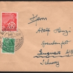 DDR - Mi-Nr. 527 - Brief nach Lengnau - 15.01.57