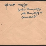 DDR - Mi-Nr. 527 - Brief nach Lengnau - 15.01.57