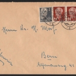 DDR 1951 - Brief nach Bern