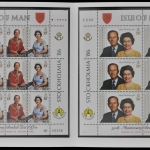 Isle of Man 1986 - Mi-Nr. 319-321 ** - MNH - Souvenir - Royal Birthdays