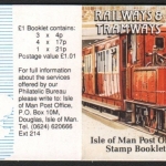 Isle of Man 1991 - Mi-Nr. Markenheft 25 ** - MNH - Eisenbahn / Trains