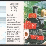 Isle of Man 1992 - Mi-Nr. Markenheft 27 ** - MNH - Eisenbahn / Trains