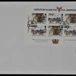 Jersey 1995 - Mi-Nr. 695-700 - Markenheftblatt H 15 - H 17 - Befreiung - 3 FDCs
