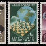 Jugoslawien 1950 - Mi-Nr. 616-620 ** - MNH - Schach-Olympiade