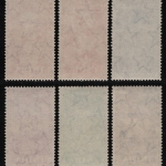 Indien 1952 - Mi-Nr. 221-226 ** - MNH - Heilige & Dichter (II)