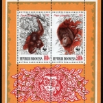 Indonesien 1989 - Mi-Nr. Block 68 ** - MNH - Orang Utan