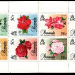 Bermuda 1989 - Mi-Nr. 555-564 ** - MNH - Markenheft - Rosen / Roses