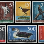 Senegal 1968 - Mi-Nr. 378-383 ** - MNH - Vögel / Birds (I)