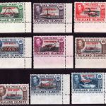 Falkland - South Orkneys 1944 - Mi-Nr. C 1-8 & C6 var ** - MNH - George VI (II)