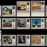 Seychellen 1969 - Mi-Nr. 259-273 ** - MNH - Geschichte der Seychellen (I)