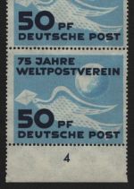 DDR 1949 - Mi-Nr. 242 ** - MNH - Paar - senkrecht