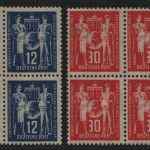 DDR 1949 - Mi-Nr. 243-244 ** - MNH - Viererblock