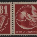 DDR 1950 - Mi-Nr. 260 ** - MNH - Paar - waagerecht