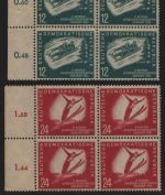 DDR 1951 - Mi-Nr. 280-281 ** - MNH - Viererblöcke