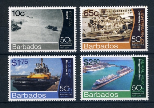 Barbados MiNr. 1221-24 postfrisch