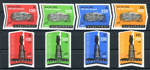 Bund Privatpost Engel Post Bad Orb postfrisch