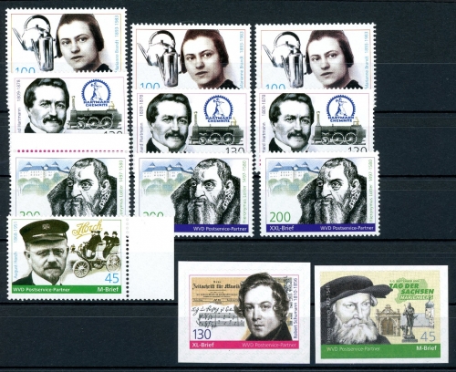 Bund Privatpost WVD Postservice Chemnitz postfrisch