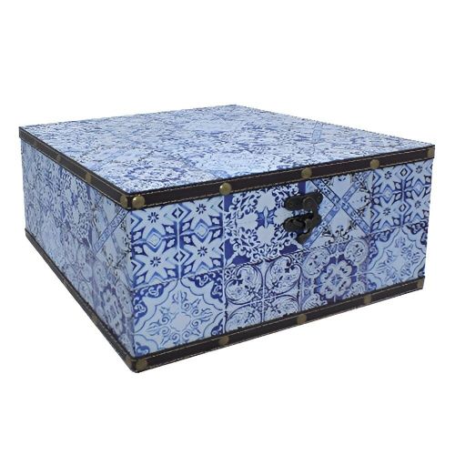 Safe Schatzkiste "Maurisch blau" groß Nr. 36872 Neu
