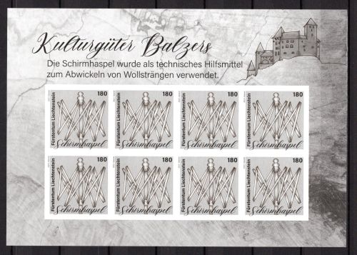 Liechtenstein Kleinbogen MiNr. 2067 postfrisch Technik