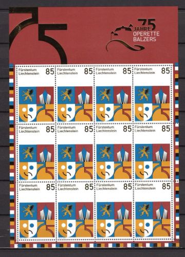 Liechtenstein Kleinbogen MiNr. 2002 postfrisch Musik