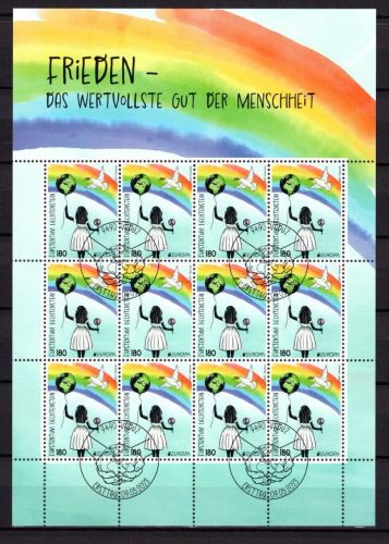 Liechtenstein Kleinbogen MiNr. 2085 gestempelt Europa / CEPT