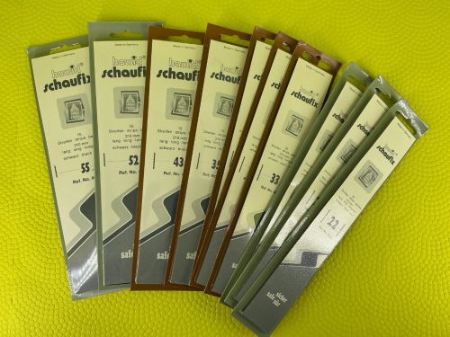 Hawid Schaufix Klemmstreifen Schwarz 10 Packungen in versch. Größen Neuware