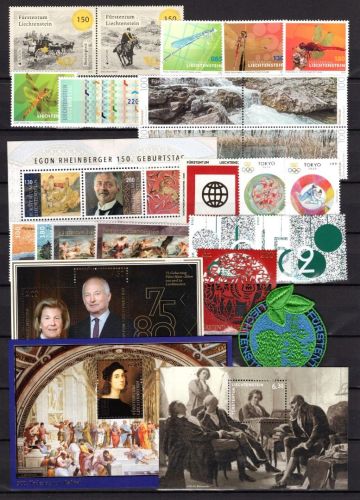 Liechtenstein Jahrgang 2020 kpl. MiNr. 1969-1999 postfrisch