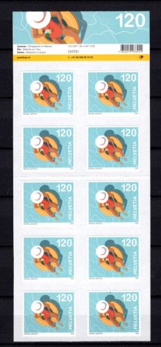 Schweiz Folienblatt MiNr. 2949 postfrisch Schwimmen