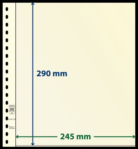 Lindner T - Blanko Blätter 802106P (10er Packung) neuwertig
