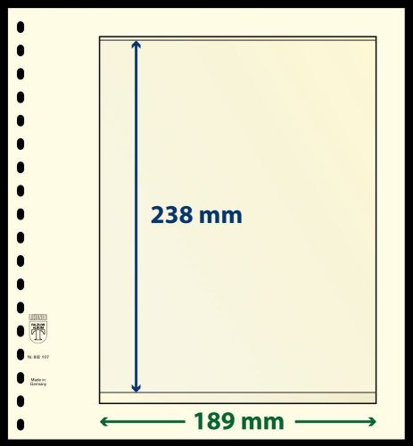 Lindner T - Blanko Blätter 802107P (10er Packung) neuwertig