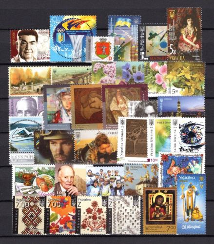 Ukraine MiNr. 1674-1766 mit Block 147A-158A Jahrgang 2018 postfrisch