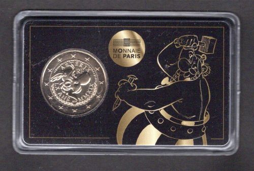 Frankreich 2019 2 Euro Coincard "Asterix" Obelix BU