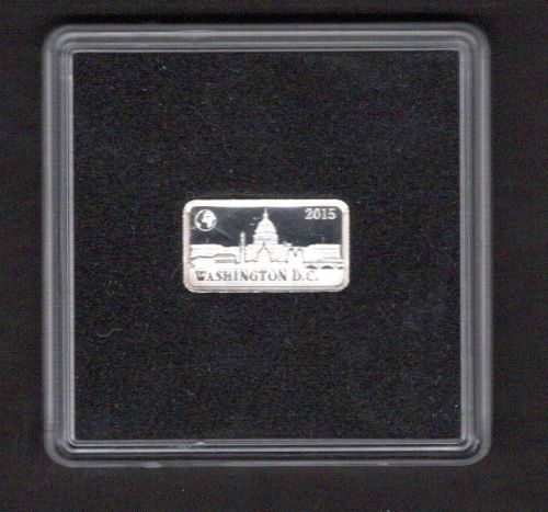 Solomonen 2015 Silberbarrenmünze "Washington Capitol" 1/2 Dollar PP