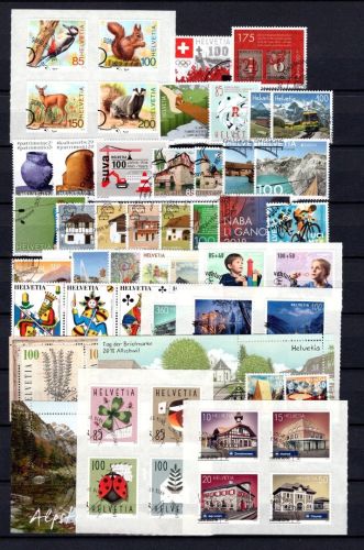 Schweiz Jahrgang 2018 MiNr. 2526-2582 gestempelt