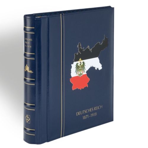 Leuchtturm Dt. Reich 1871-1918 Drehstabbinder/ Kassette Blau Classic 301397 ungebraucht/ neuwertig