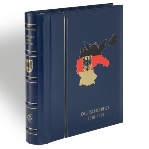 Leuchtturm Classic Dt. Reich 1918-33 Drehstabbinder/ Kassette Blau 333602 ungebraucht/ neuwertig
