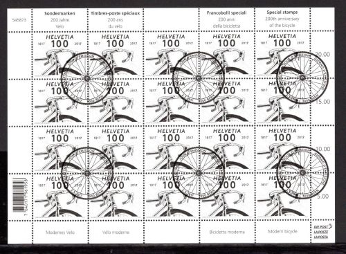 Schweiz MiNr. 2481 Ersttagssonderstempel als Kleinbogen
