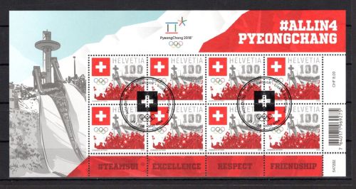 Schweiz MiNr. 2526 Ersttagssonderstempel als Kleinbogen