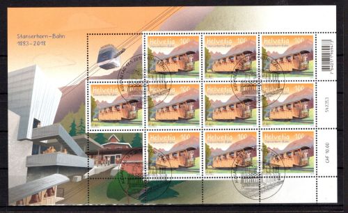 Schweiz MiNr. 2551 Ersttagssonderstempel als Kleinbogen