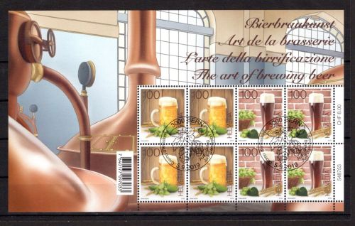 Schweiz MiNr. 2620-2621 Ersttagssonderstempel als Zd-Bogen