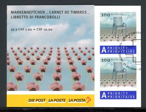 Schweiz Markenheftchen MiNr. MH 0-137 Ersttagssonderstempel Design