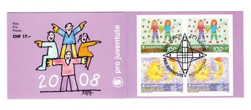Schweiz MiNr. MH 0-155 Ersttagssonderstempel Pro Juventute
