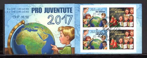 Schweiz MiNr. MH 0-190 Ersttagssonderstempel Pro Juventute 2017