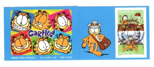 Schweiz MiNr. MH 0-178 Ersttagssonderstempel Garfield 2014