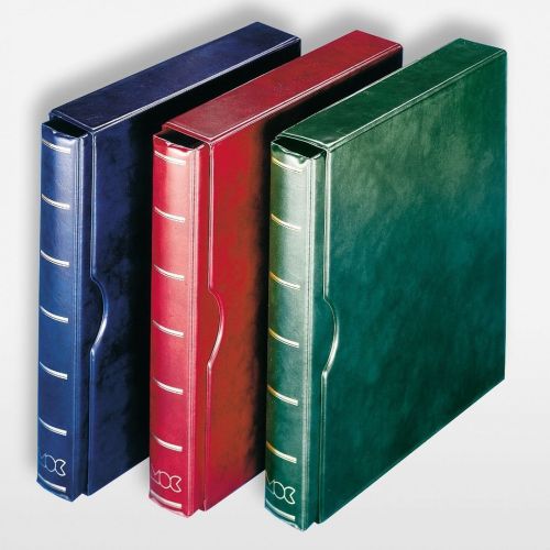 Leuchtturm MOC Ringbinder inkl. Kassette Blau 331829 neuwertig