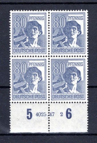 Gemeinschaftsausgaben MiNr. 957 HAN postfrisch als 4er Block, 4025.47 2