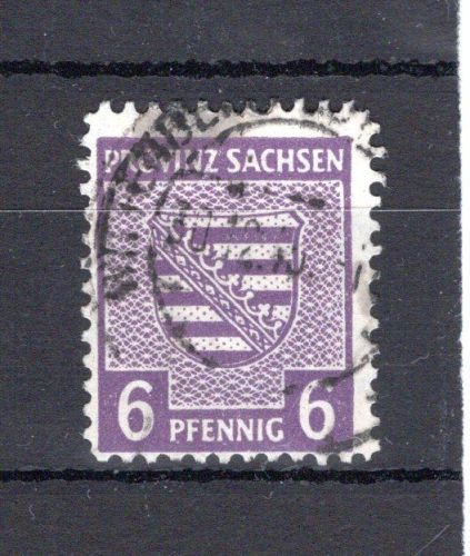 SBZ Provinz Sachsen MiNr. 69 A X a gestempelt Kurzbefund Schulz