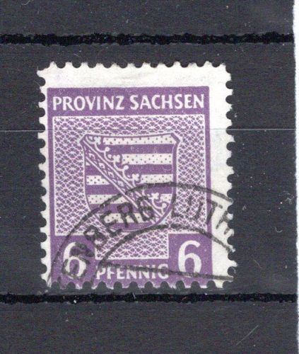 SBZ Provinz Sachsen MiNr. 69 A X a gestempelt Kurzbefund Schulz