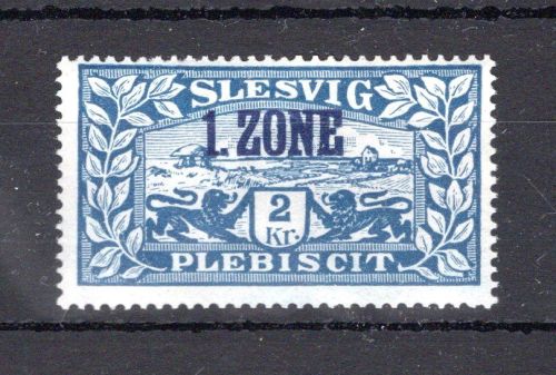 Dt. Abstimmung Schleswig MiNr. 26 a postfrisch geprüft Gruber