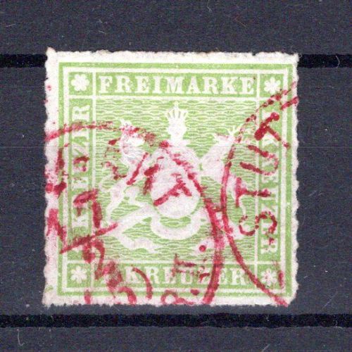 Altdeutschland Württemberg MiNr. 30 gestempelt